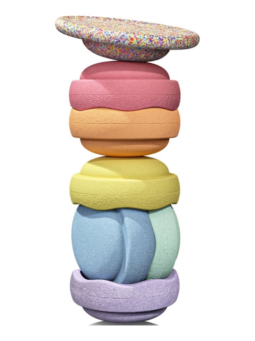 Stapelstein - Jeu de motricité Rainbow - Kiabi