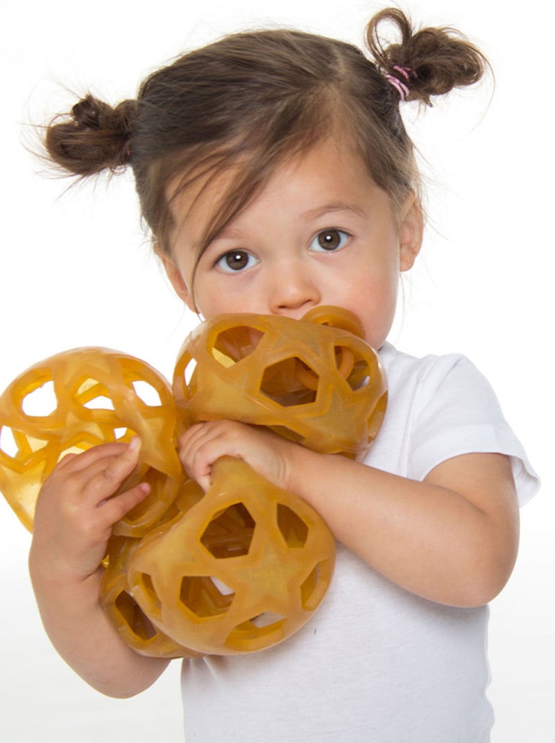 Star Ball en caoutchouc naturel Multicolore - Kiabi