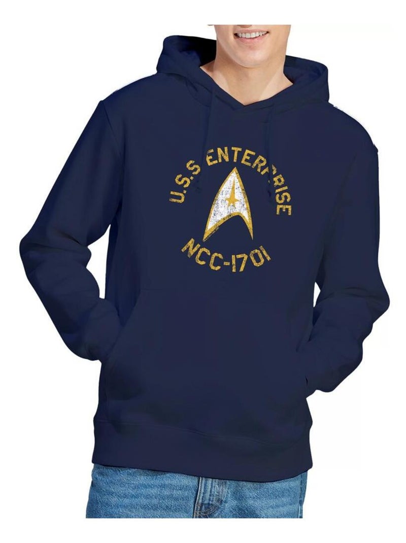 Star Trek - Sweat à capuche Bleu marine - Kiabi