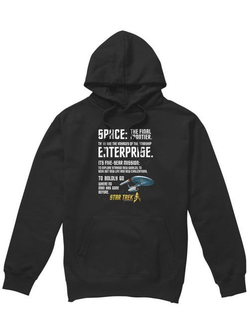 Star Trek - Sweat à capuche INTRO - Kiabi