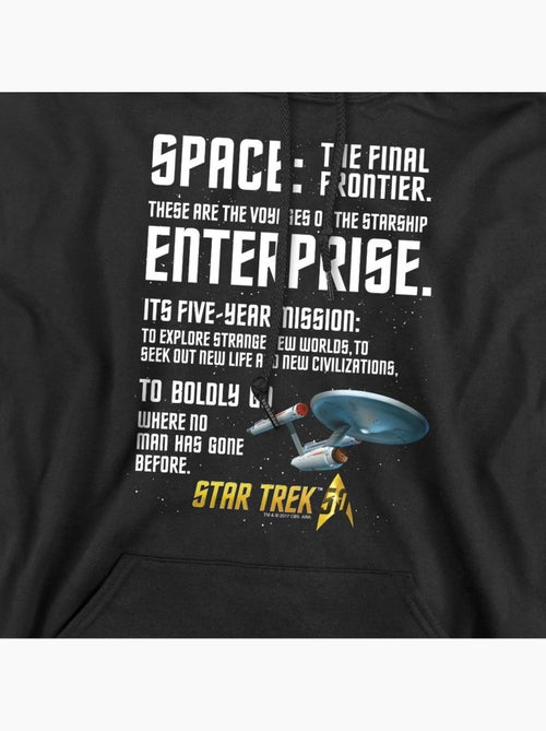 Star Trek - Sweat à capuche INTRO - Kiabi