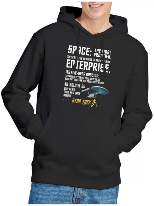 Star Trek - Sweat à capuche INTRO - Kiabi