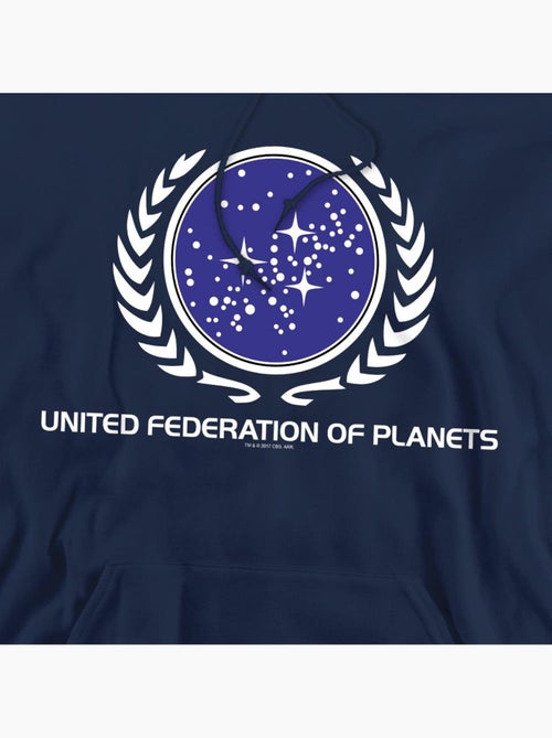 Star Trek - Sweat à capuche UNITED FEDERATION - Kiabi