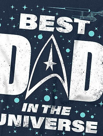 Star Trek - T-shirt BEST DAD IN THE UNIVERSE