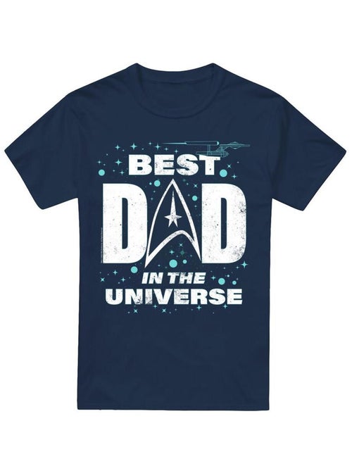 Star Trek - T-shirt BEST DAD IN THE UNIVERSE - Kiabi