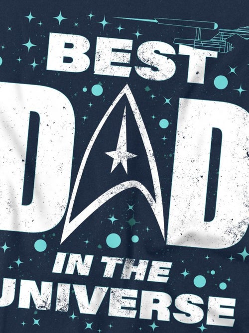 Star Trek - T-shirt BEST DAD IN THE UNIVERSE - Kiabi