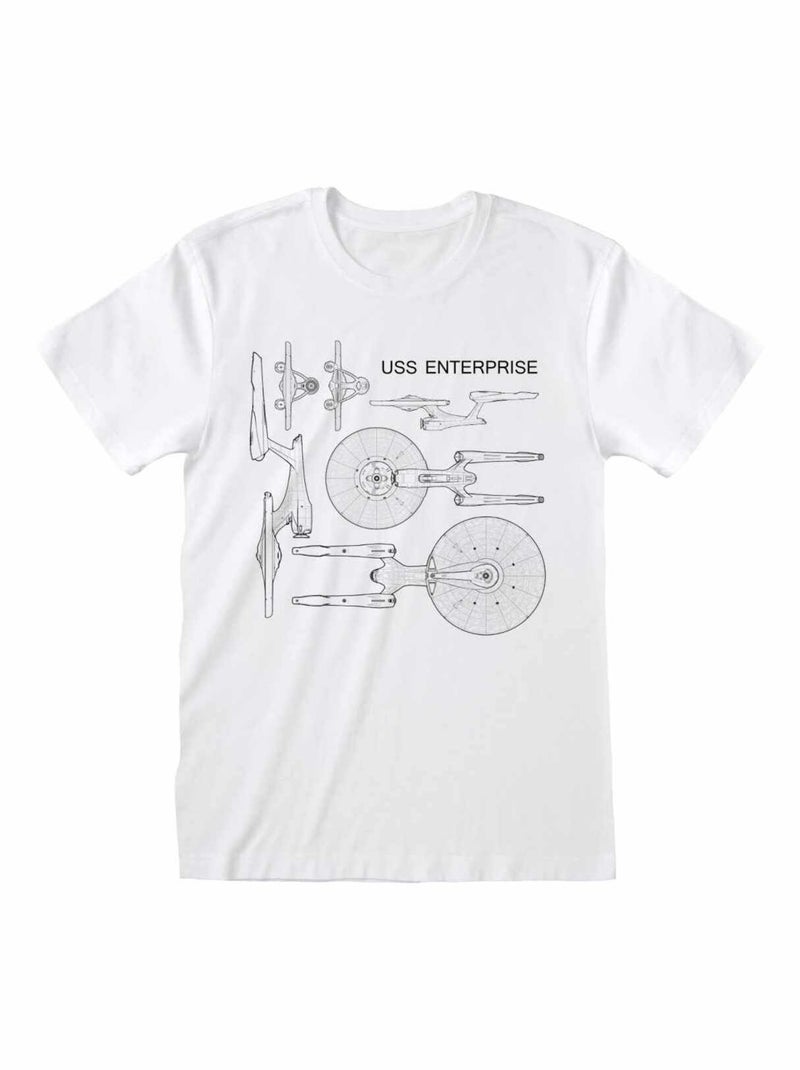 Star Trek - T-shirt Blanc - Kiabi