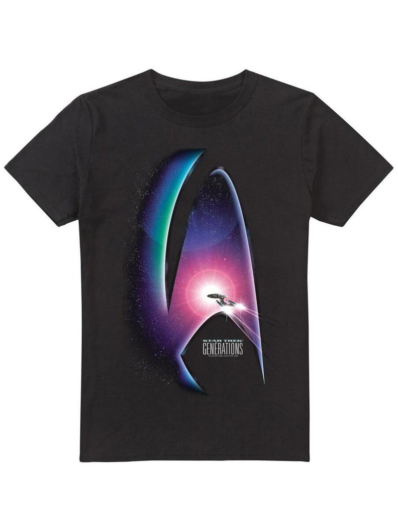 Star Trek - T-shirt GENERATIONS Noir - Kiabi