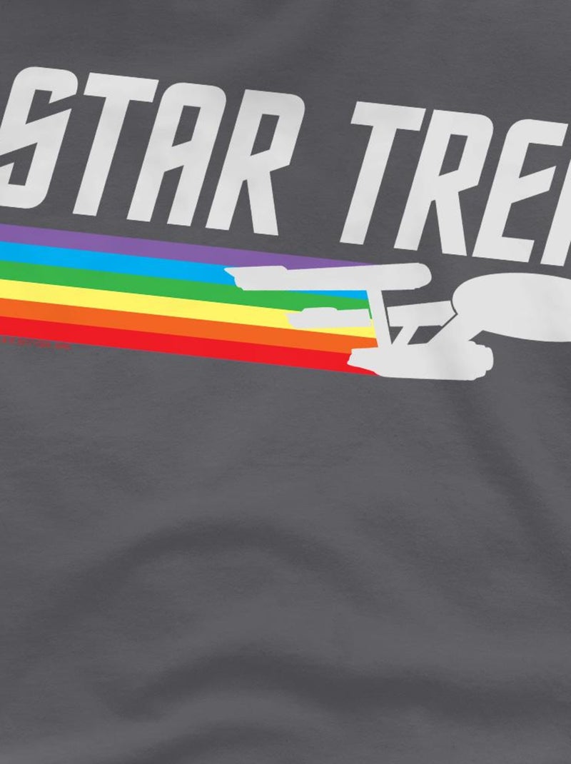 Star Trek - T-shirt Gris Noir - Kiabi