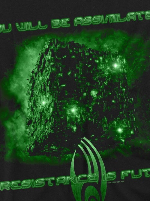 Star Trek - T-shirt manches courtes ASSIMILATE - Kiabi
