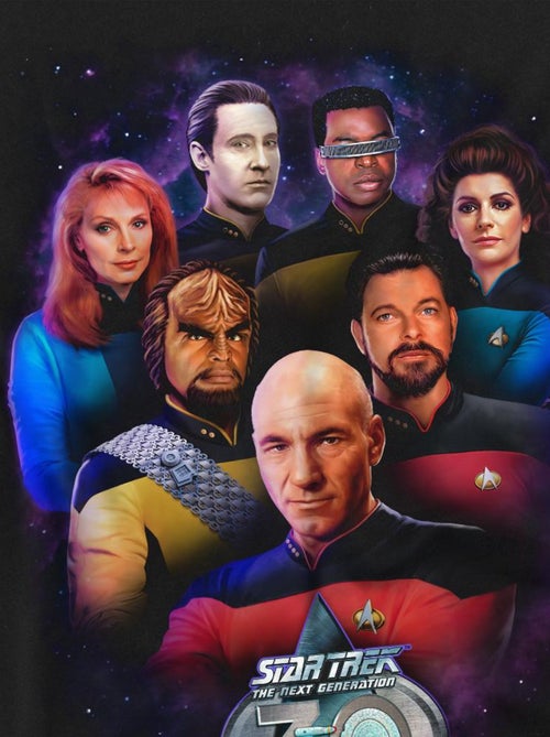 Star Trek - T-shirt motif équipage - Kiabi