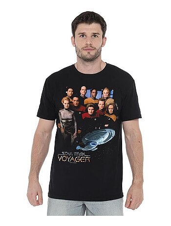 Star Trek - T-shirt motif équipage VOYAGER