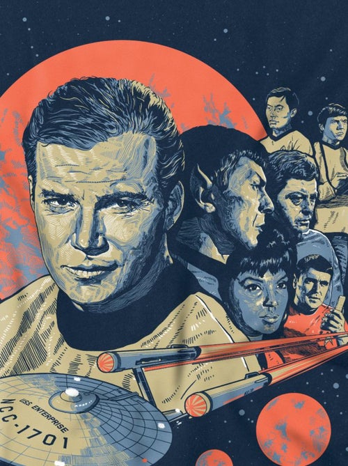 Star Trek - T-shirt motif/style poster - Kiabi