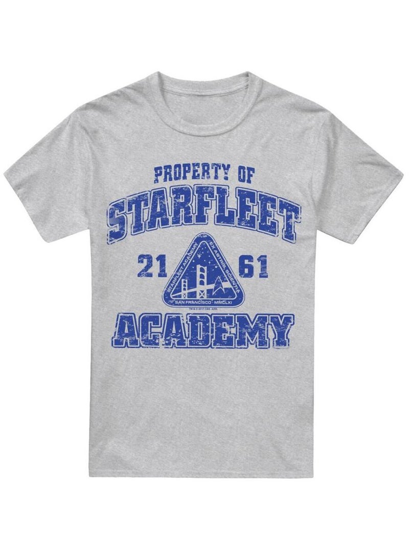 Star Trek - T-shirt OLD SCHOOL Gris chiné - Kiabi