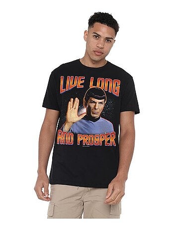 Star Trek - T-shirt ORIGINAL LIVE LONG AND PROSPER
