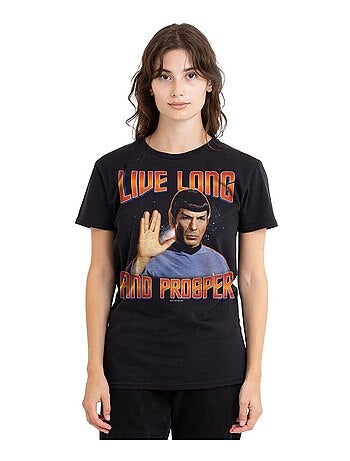 Star Trek - T-shirt ORIGINAL LIVE LONG AND PROSPER