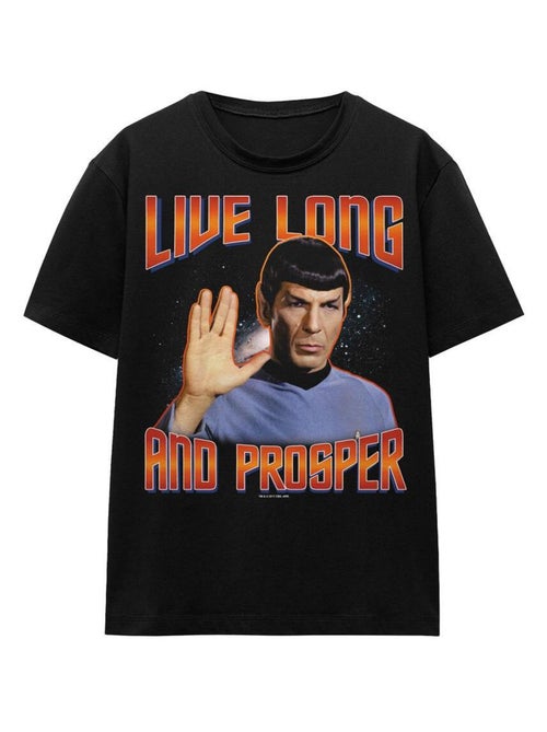 Star Trek - T-shirt ORIGINAL LIVE LONG AND PROSPER - Kiabi