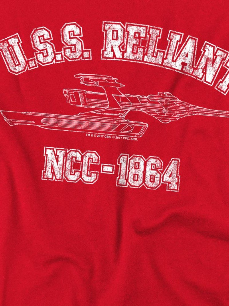 Star Trek - T-shirt RELIANT ATHLETIC Rouge - Kiabi