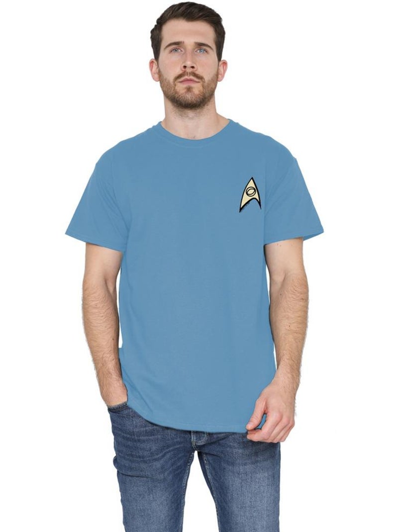 Star Trek - T-shirt SCIENCE UNIFORM Bleu ciel - Kiabi