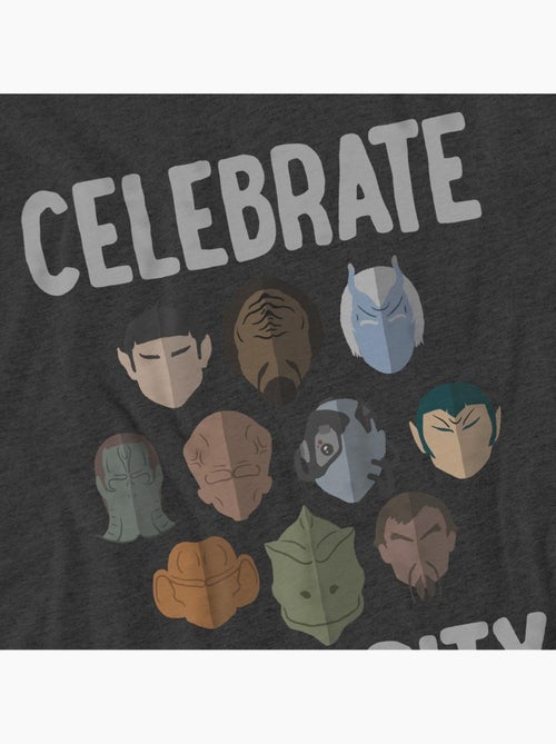 Star Trek - T-shirt THE CELEBRATE DIVERSITY - Kiabi