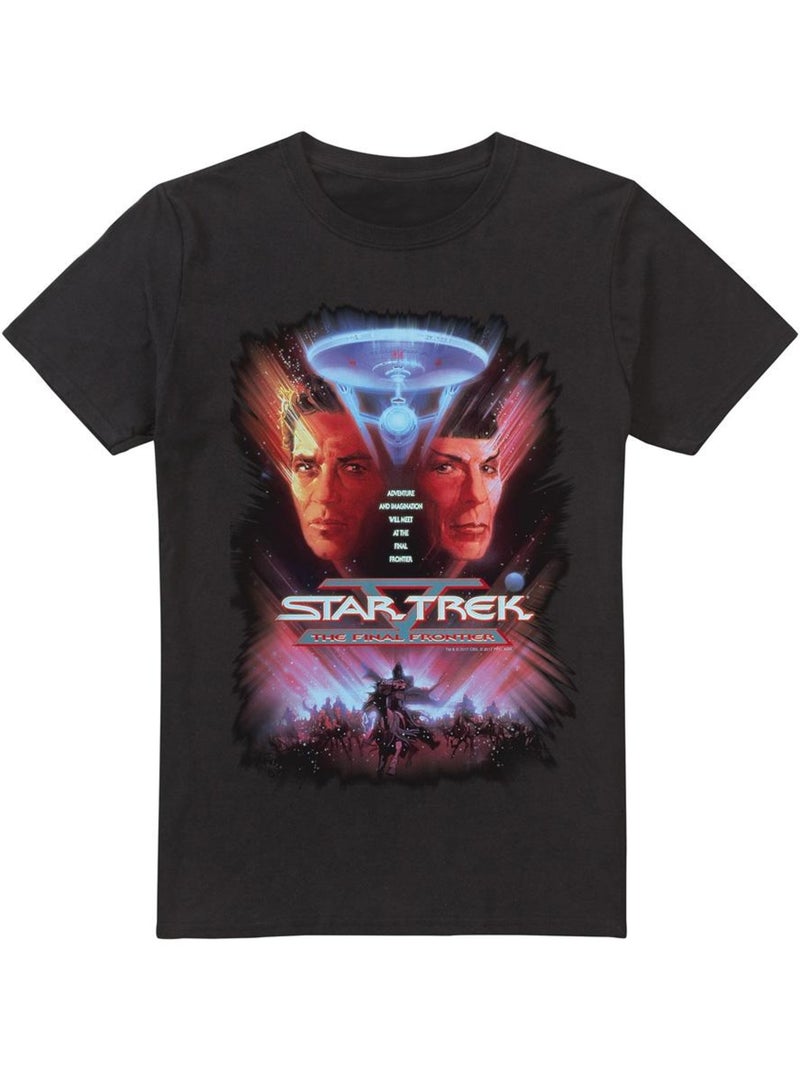 Star Trek - T-shirt THE FINAL FRONTIER Noir - Kiabi