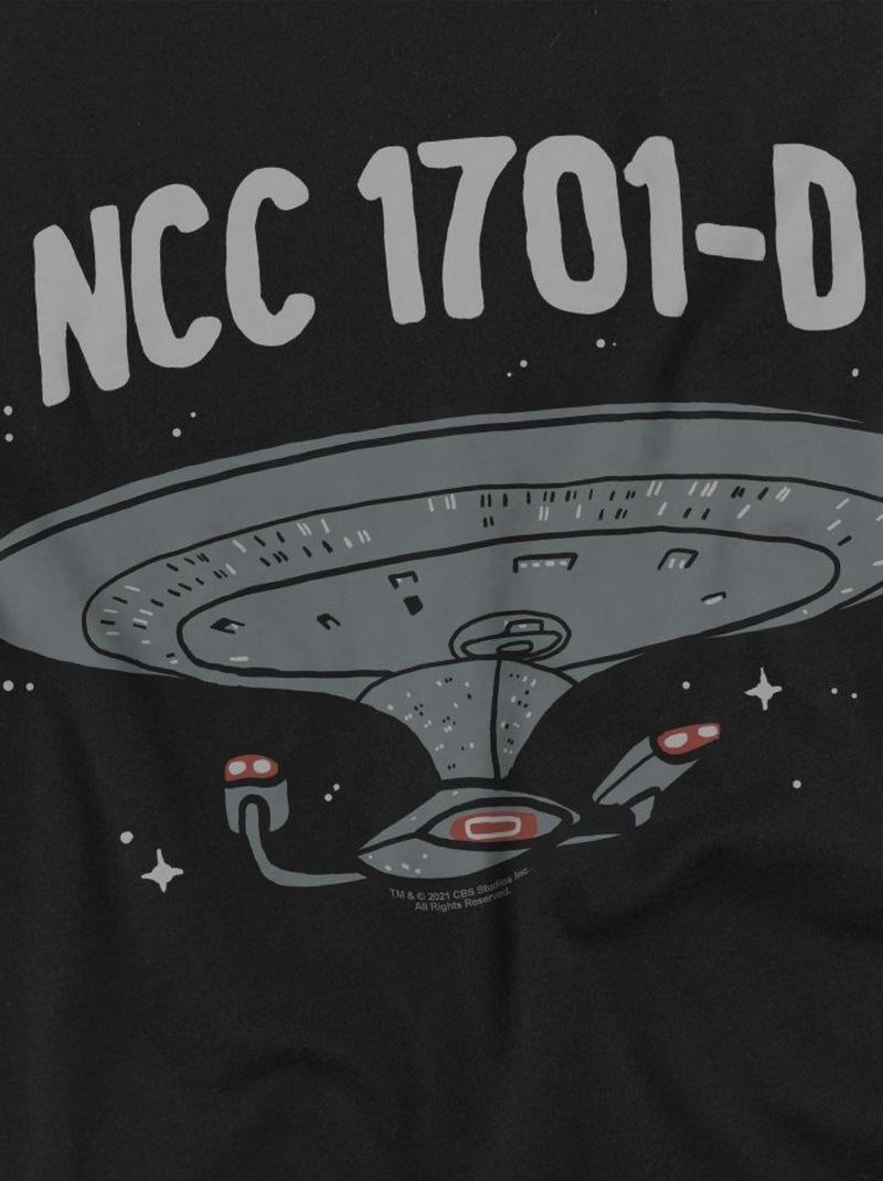 Star Trek - T-shirt THE NEXT GENERATION Noir - Kiabi