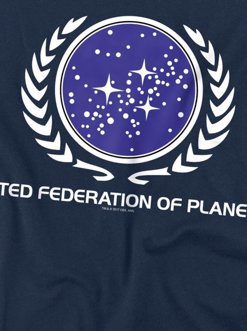 Star Trek - T-shirt UNITED FEDERATION - Kiabi Star Trek - T-shirt UNITED FEDERATION - Kiabi