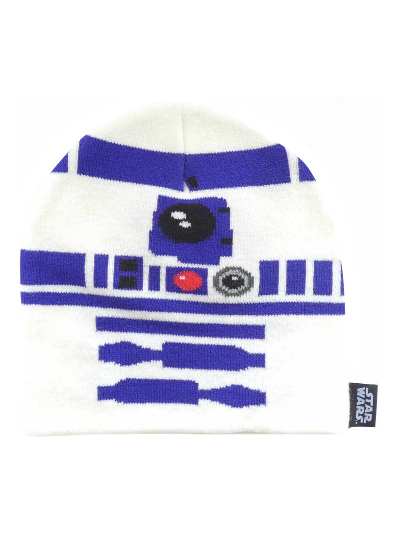 Star Wars - Bonnet Blanc Bleu - Kiabi