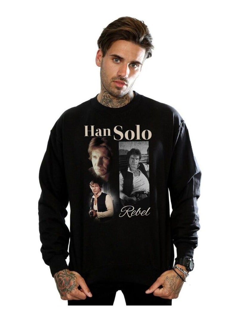 Star Wars - Sweat 90S STYLE Noir - Kiabi
