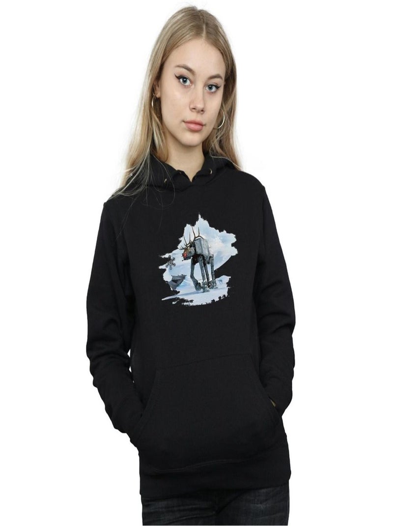 Star Wars - Sweat à capuche AT-AT Noir - Kiabi