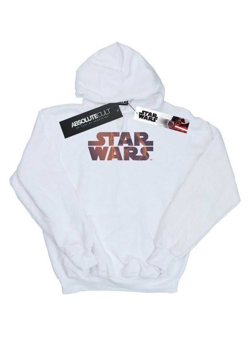 Star Wars - Sweat à capuche Blanc - Kiabi
