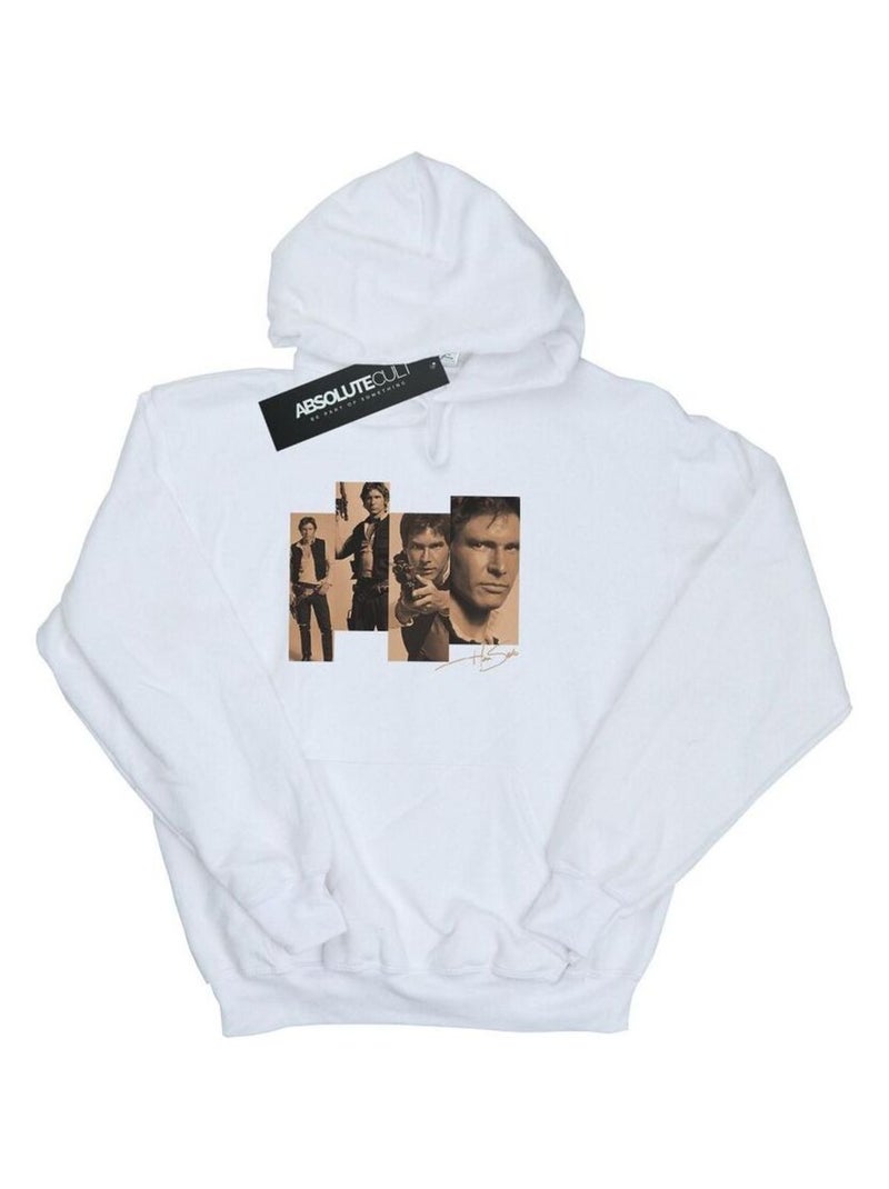 Star Wars - Sweat à capuche Blanc - Kiabi