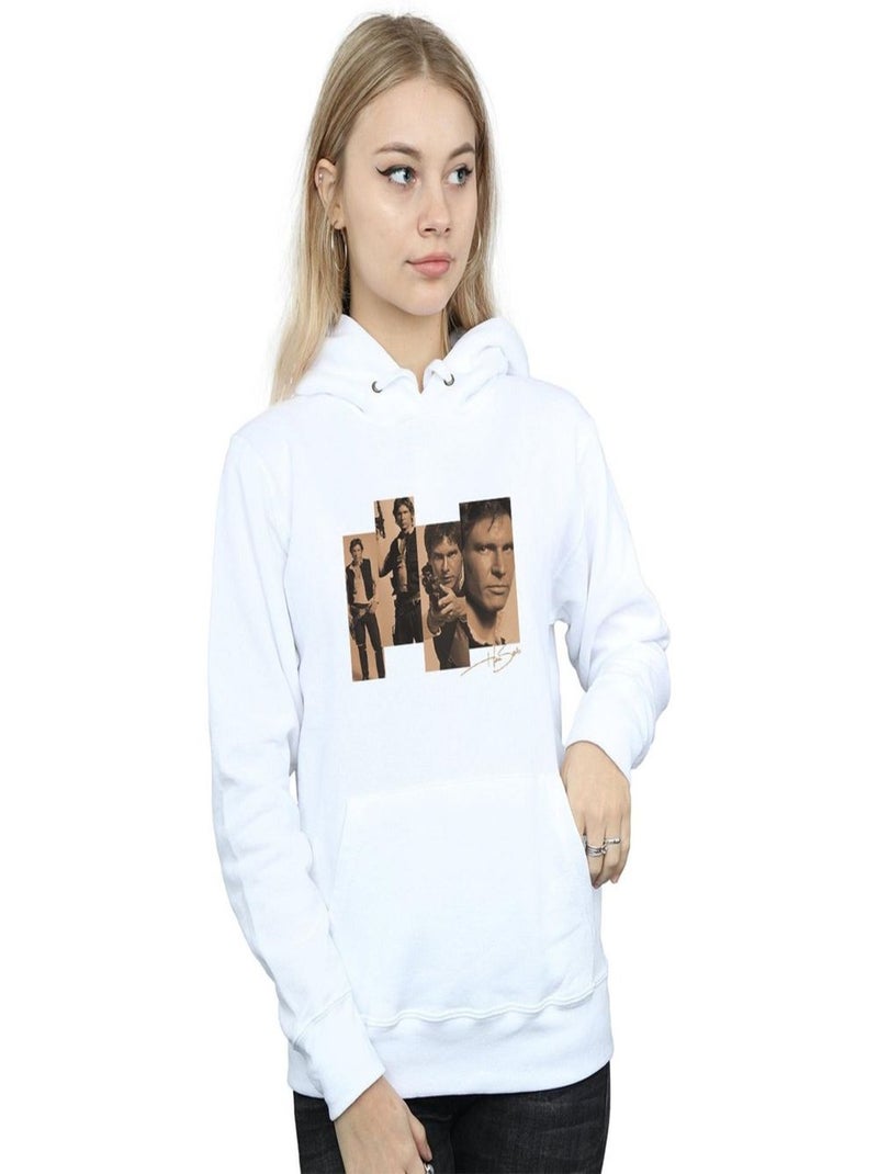 Star Wars - Sweat à capuche Blanc - Kiabi