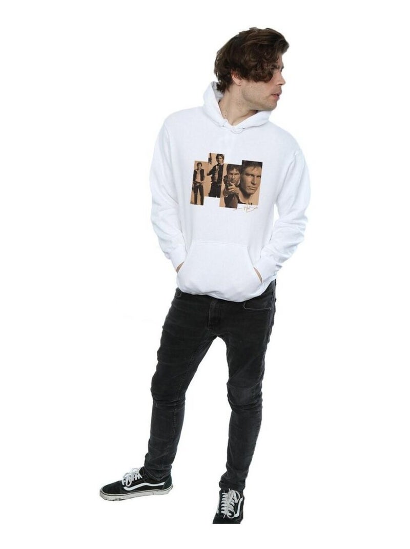 Star Wars - Sweat à capuche Blanc - Kiabi