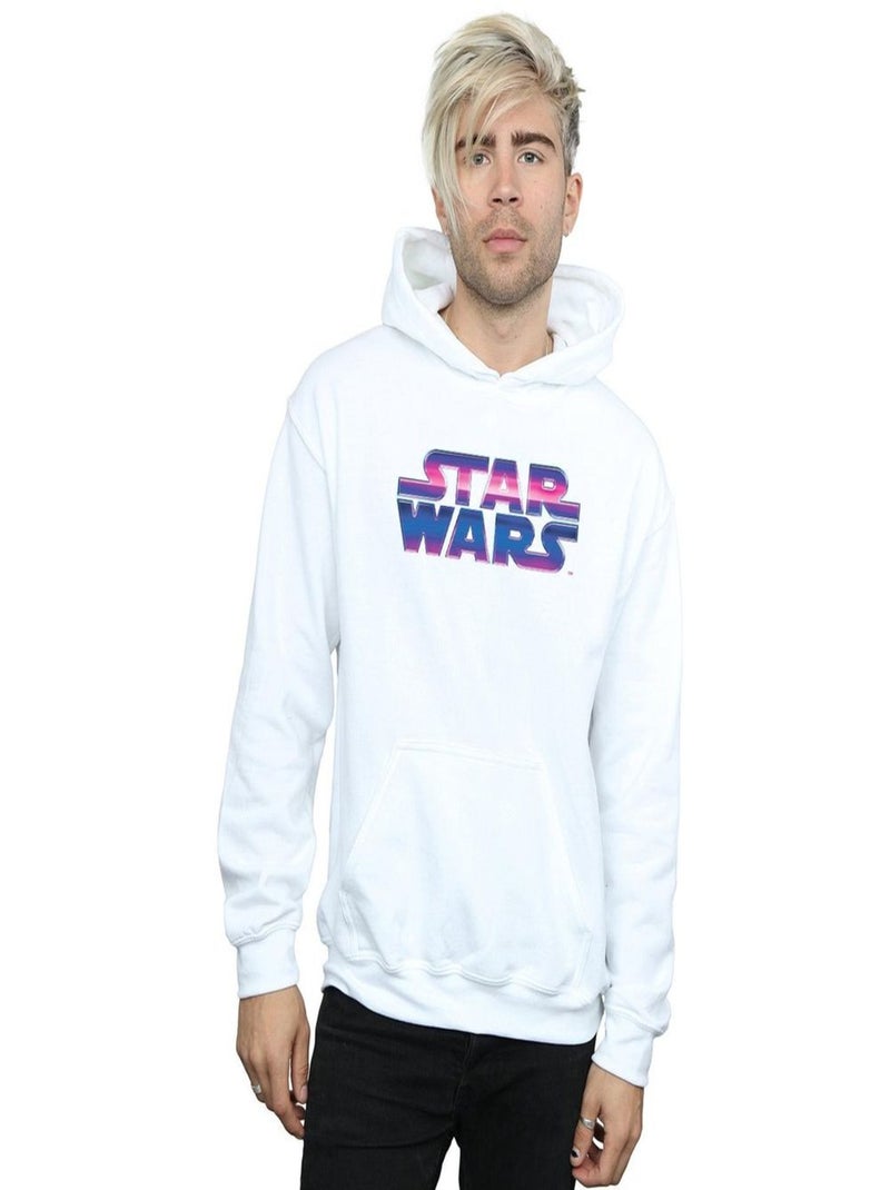 Star Wars - Sweat à capuche Blanc - Kiabi