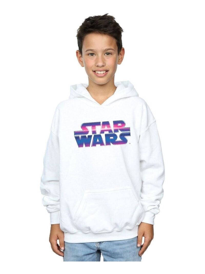 Star Wars - Sweat à capuche Blanc - Kiabi