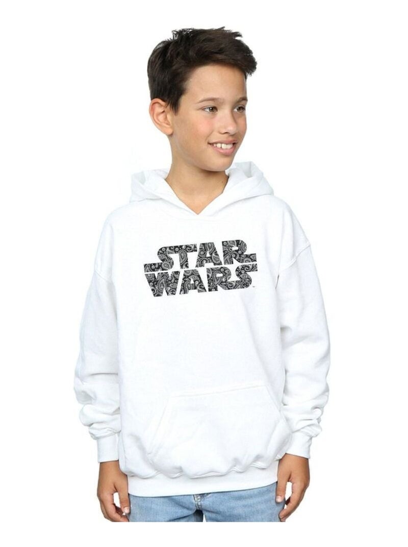 Star Wars - Sweat à capuche Blanc - Kiabi