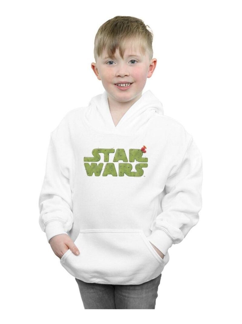 Star Wars - Sweat à capuche Blanc - Kiabi