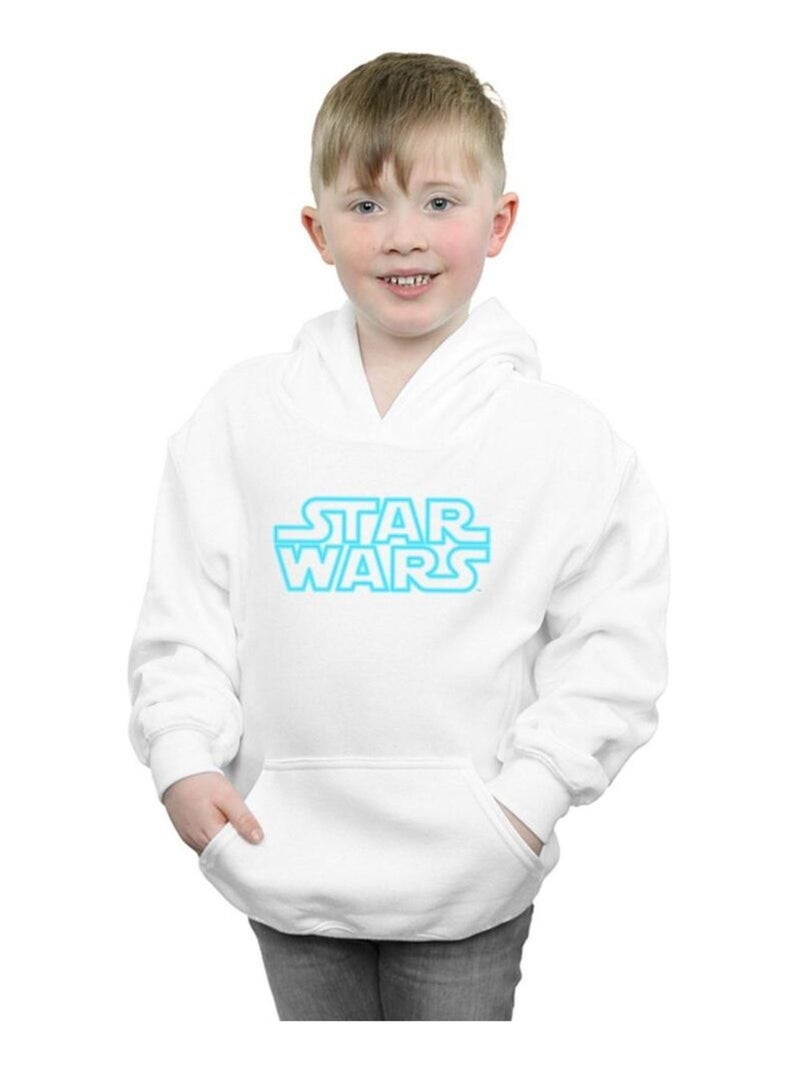 Star Wars - Sweat à capuche Blanc - Kiabi