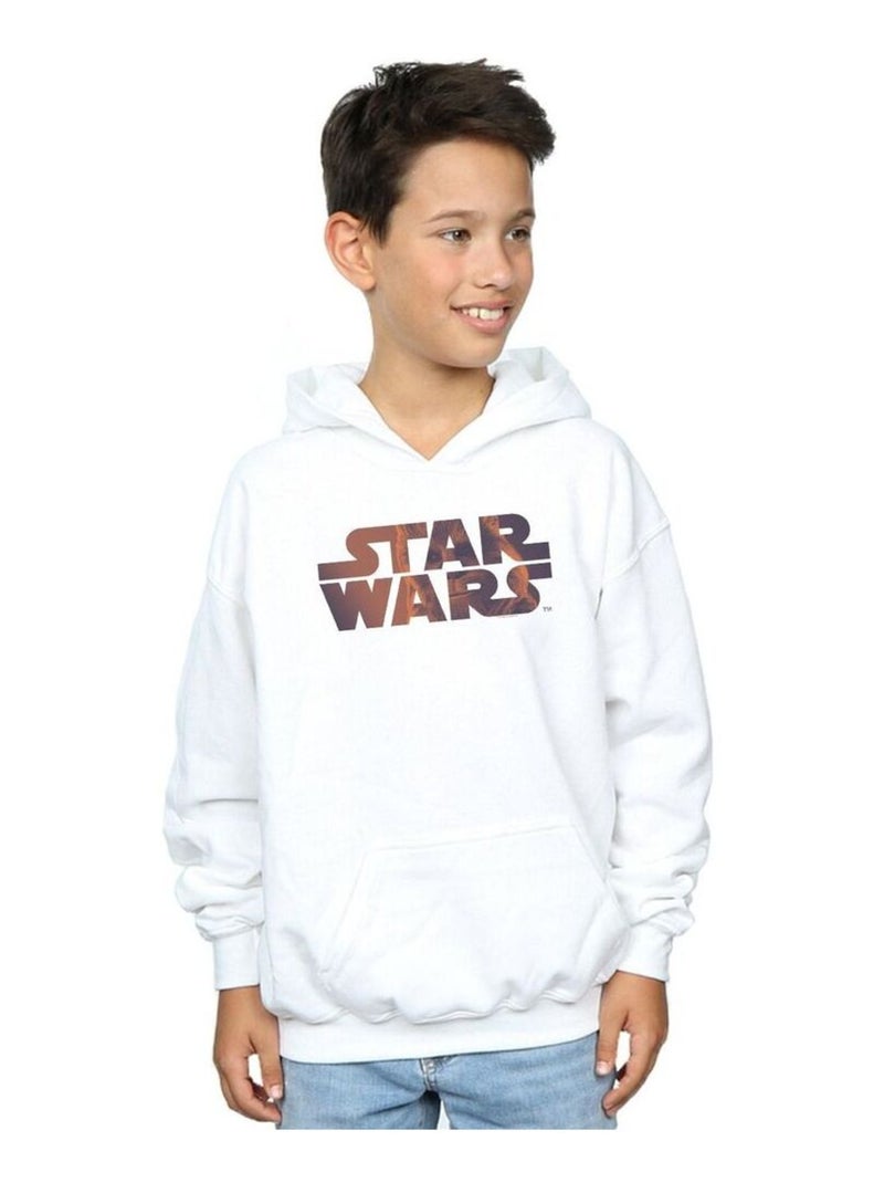 Star Wars - Sweat à capuche Blanc - Kiabi