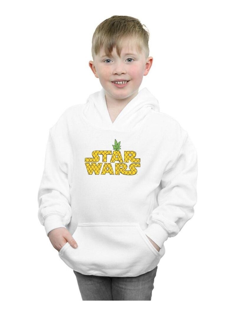 Star Wars - Sweat à capuche Blanc - Kiabi