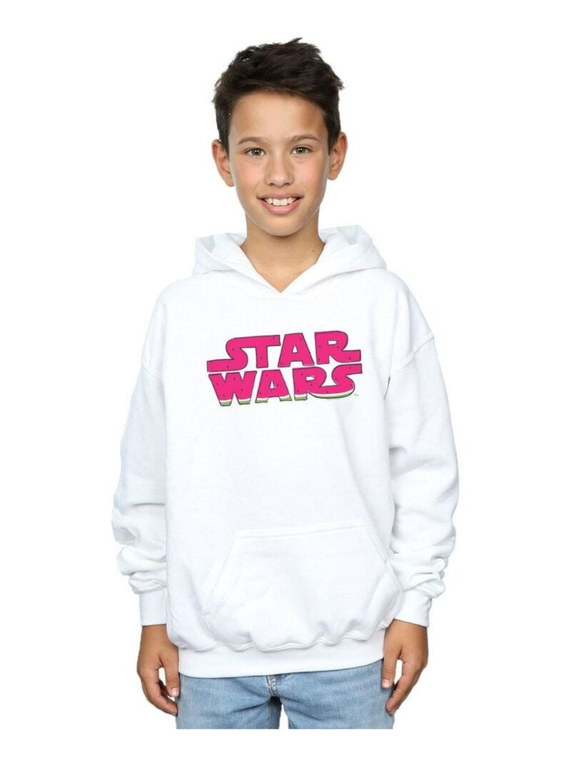 Star Wars - Sweat à capuche Blanc - Kiabi
