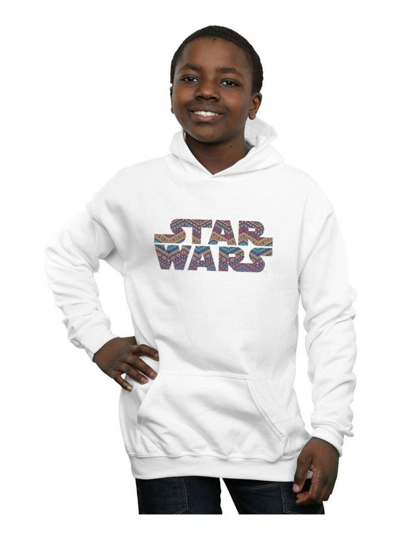 Star Wars - Sweat à capuche Blanc - Kiabi