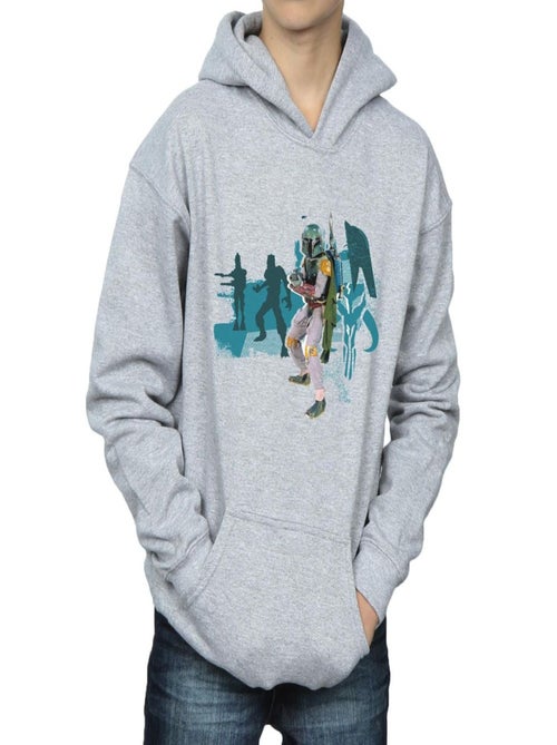 Star Wars - Sweat à capuche BOBA FETT - Kiabi
