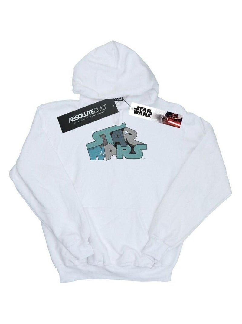 Star Wars - Sweat à capuche DEATH STAR Blanc - Kiabi