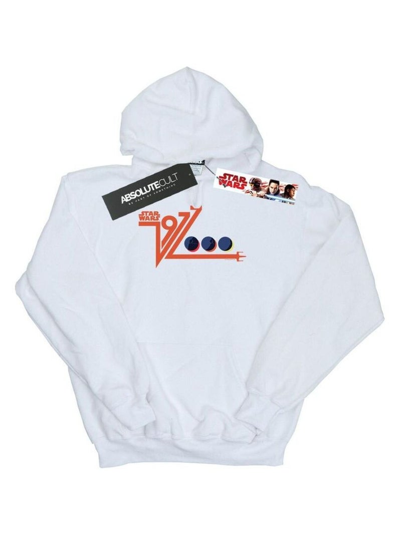 Star Wars - Sweat à capuche DEATH STAR Blanc - Kiabi