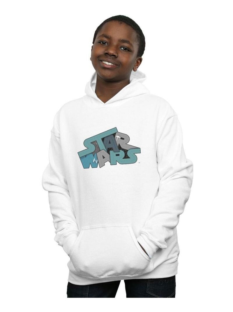 Star Wars - Sweat à capuche DEATH STAR Blanc - Kiabi