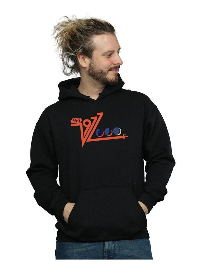 Star Wars - Sweat à capuche DEATH STAR Noir - Kiabi