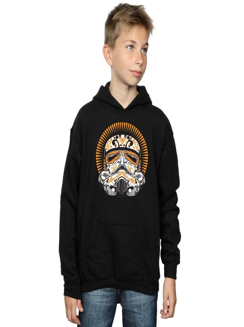 Star Wars - Sweat à capuche DIA DE LOS MUERTOS Noir - Kiabi