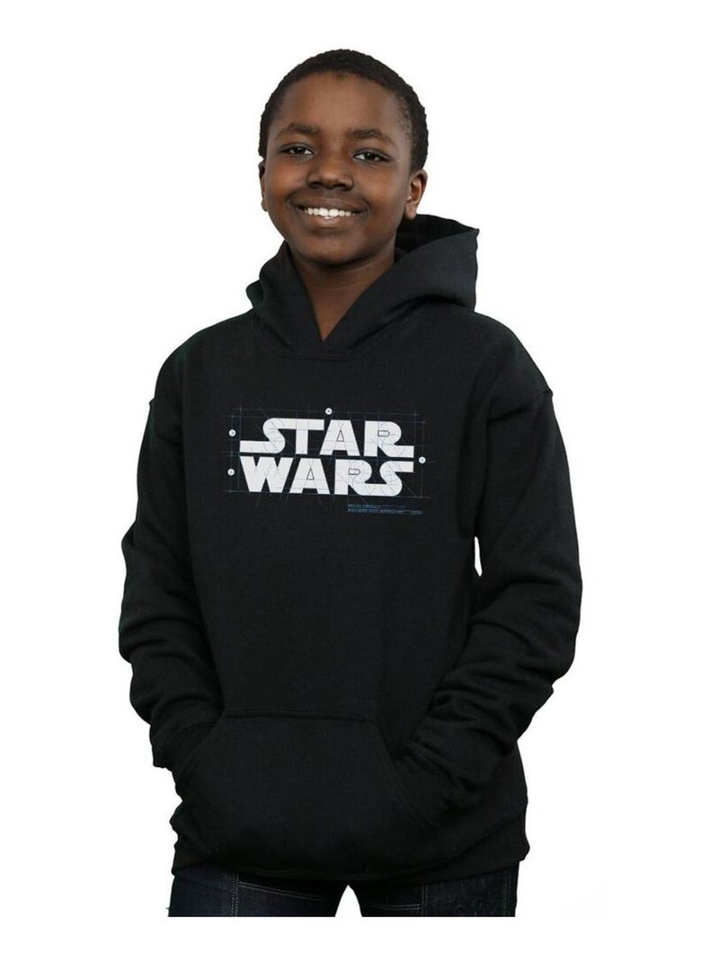 Star Wars - Sweat à capuche FINAL DESIGN Noir - Kiabi